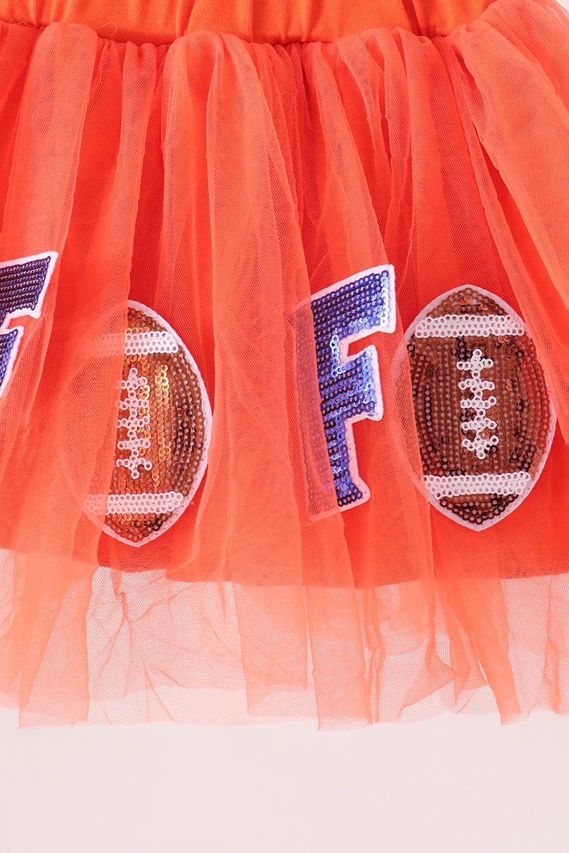 Florida football sequin tutu dress - Aaria Tees Aaria Tees