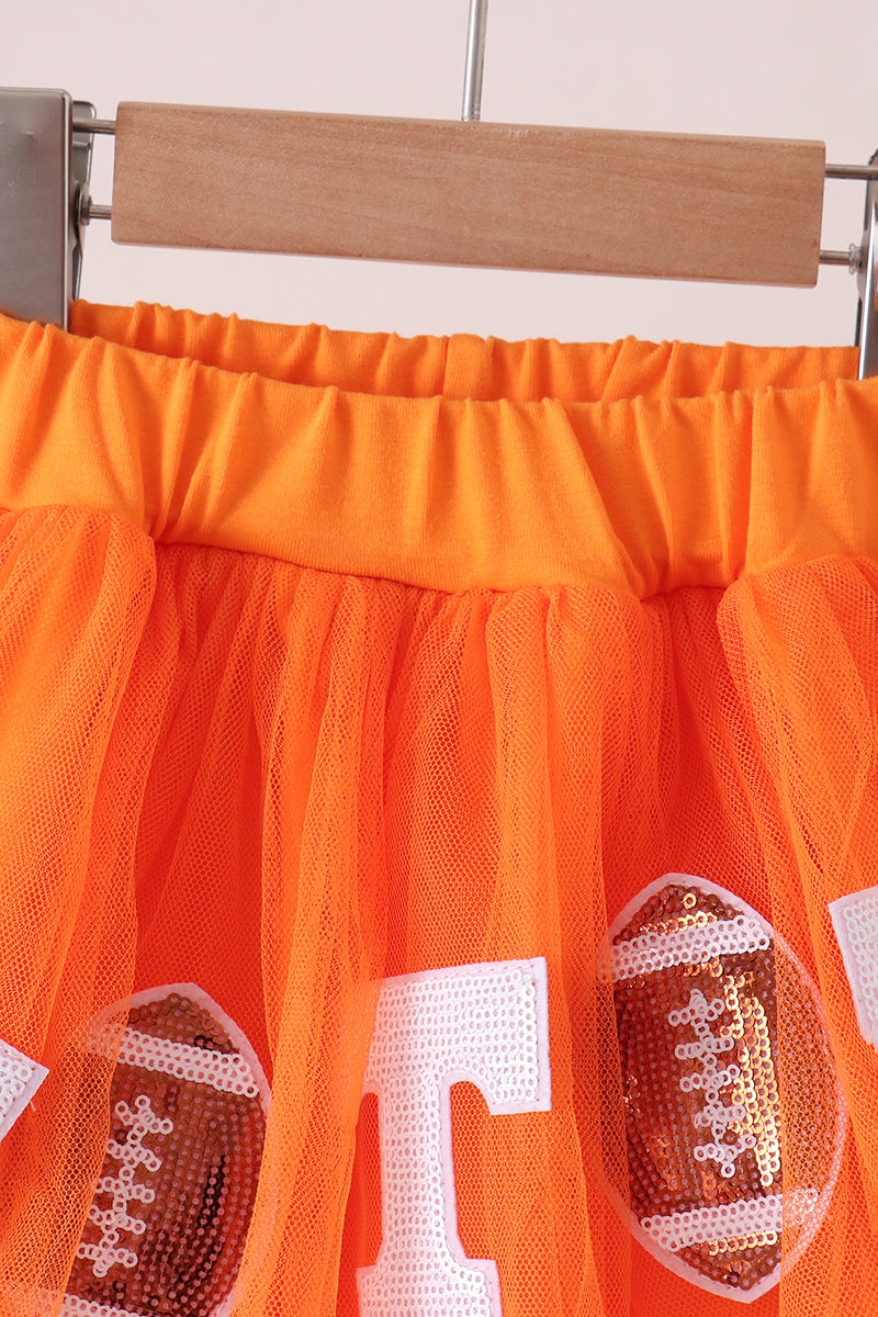 Tennessee football sequin tutu dress - Aaria Tees Aaria Tees