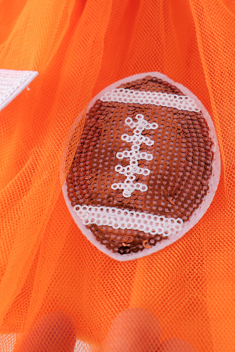 Tennessee football sequin tutu dress - Aaria Tees Aaria Tees