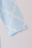 Blue birthday cake appilque ruffle romper - Aaria Tees Aaria Tees