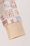 Khaki farm checkered romper - Aaria Tees Aaria Tees