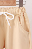 Khaki Geo Diamond pants set - Aaria Tees Aaria Tees