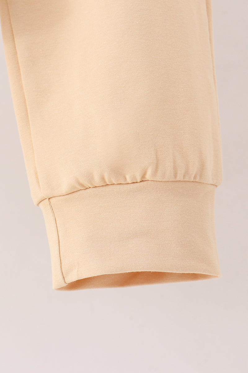 Khaki Geo Diamond pants set - Aaria Tees Aaria Tees