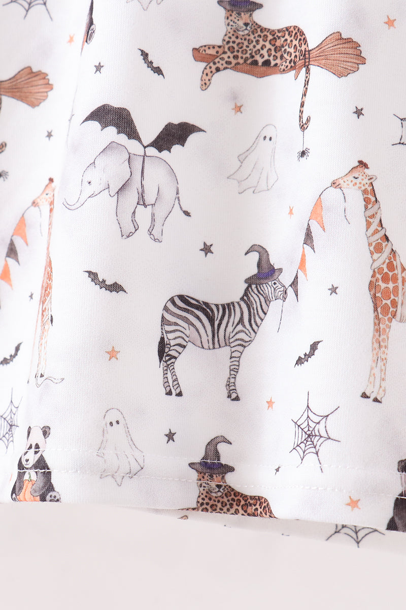 Brown zoo animal pocket top - Aaria Tees Aaria Tees