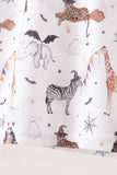 Brown zoo animal pocket top - Aaria Tees Aaria Tees