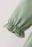 Green farm embroidery bloomer set - Aaria Tees Aaria Tees