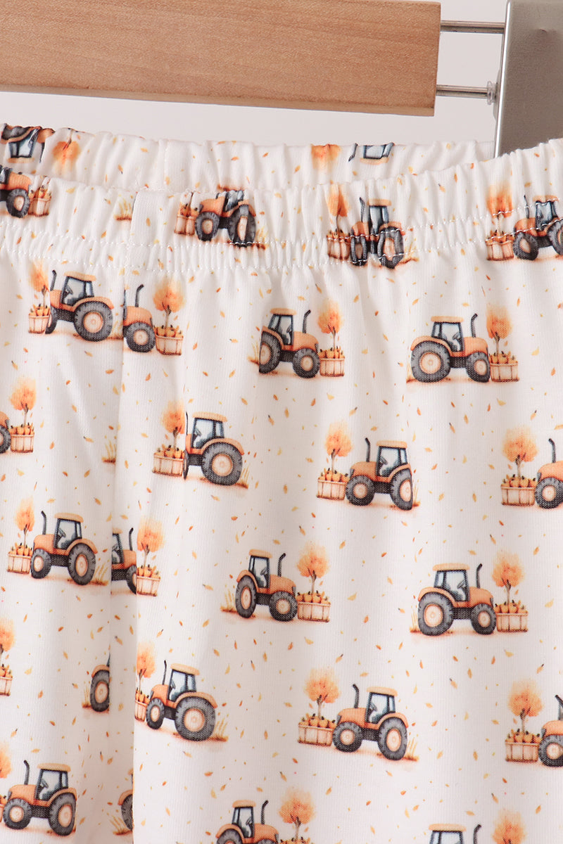 Green farm embroidery pants set - Aaria Tees Aaria Tees