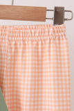 Green farm embroidery ruffle pants set - Aaria Tees Aaria Tees