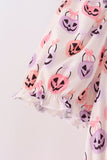 Jack-O-Lantern print tiered mom dress - Aaria Tees Aaria Tees
