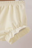 Vintage Floral Ruffle Bloomer Set Aaria Tees