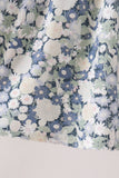 Vintage Floral Smocked Ruffle Dress Aaria Tees