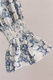 Vintage Floral Smocked Mom Dress Aaria Tees