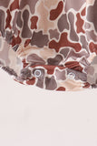 Khaki camoufalge cross deer embroidery bubble - Aaria Tees Aaria Tees