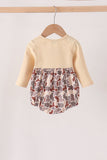 Khaki camoufalge cross deer embroidery bubble - Aaria Tees Aaria Tees