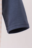 Navy sweet as pie embroidery gingham bubble Aaria Tees