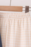 Navy sweet as pie embroidery pants Set Aaria Tees