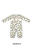 Duck embroidery romper Aaria Tees