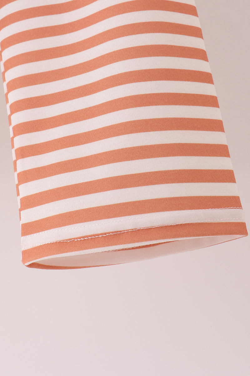 Sage Reindeer Applique Stripe Pants Set - Aaria Tees Aaria Tees