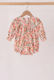 Green floral ruffle bubble Aaria Tees