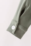 Green Pocket Button Down Shirt Aaria Tees