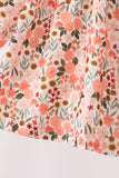 Green Floral Ruffle Pants Set Aaria Tees