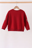 Rust turkey sequin mom&me top - Aaria Tees Aaria Tees