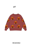 Rust turkey sequin mom&me top Aaria Tees