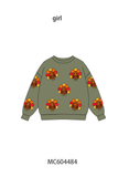 Green turkey sequin mom&me top Aaria Tees