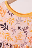 Mustard leaves bamboo pants set Aaria Tees