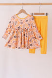 Mustard leaves bamboo pants set Aaria Tees