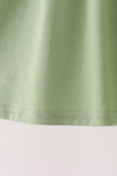 Sage deer embroidery dress - Aaria Tees Aaria Tees