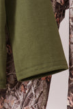 Forest camouflage turkey appliqu pants set Aaria Tees