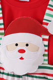 Red santa claus applique 2pc set - Aaria Tees Aaria Tees