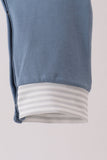 Teal turkey french knot romper Aaria Tees