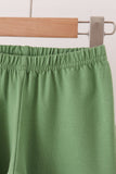 Green pumpkin turkey pants set Aaria Tees