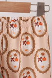 Green goose pumpkin embroidery pants set - Aaria Tees Aaria Tees