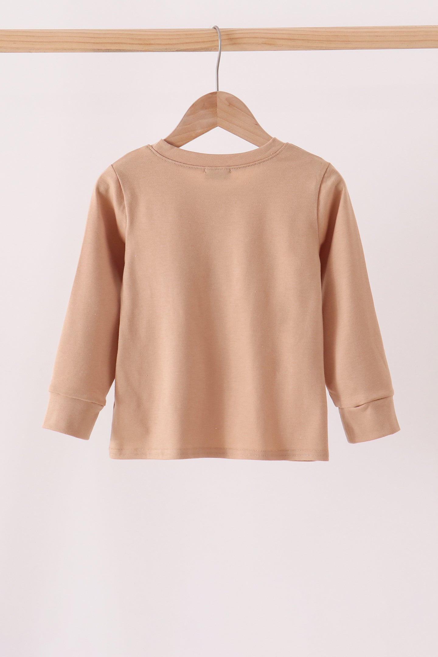 Brown deer embroidery top - Aaria Tees Aaria Tees