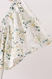 Sage floral smocked tiered mom dress - Aaria Tees Aaria Tees