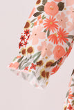 Green floral bow bubble Aaria Tees