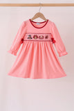 Pink turkey embroidery dress Aaria Tees