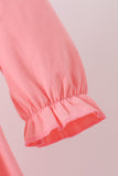 Pink turkey embroidery dress Aaria Tees