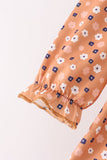 Fall floral print pants set - Aaria Tees Aaria Tees