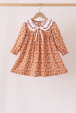 Fall floral print dress - Aaria Tees Aaria Tees