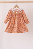 Fall floral print dress - Aaria Tees Aaria Tees