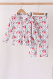 Blue frozen pajama set Aaria Tees