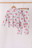 Blue frozen pajama set Aaria Tees