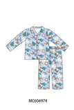Blue Cowboy BAMBOO Pajama Set Aaria Tees