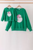 Green Santa Sequin Mom&me Top - Aaria Tees Aaria Tees