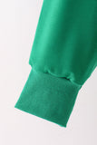 Green Santa Sequin Mom&me Top - Aaria Tees Aaria Tees