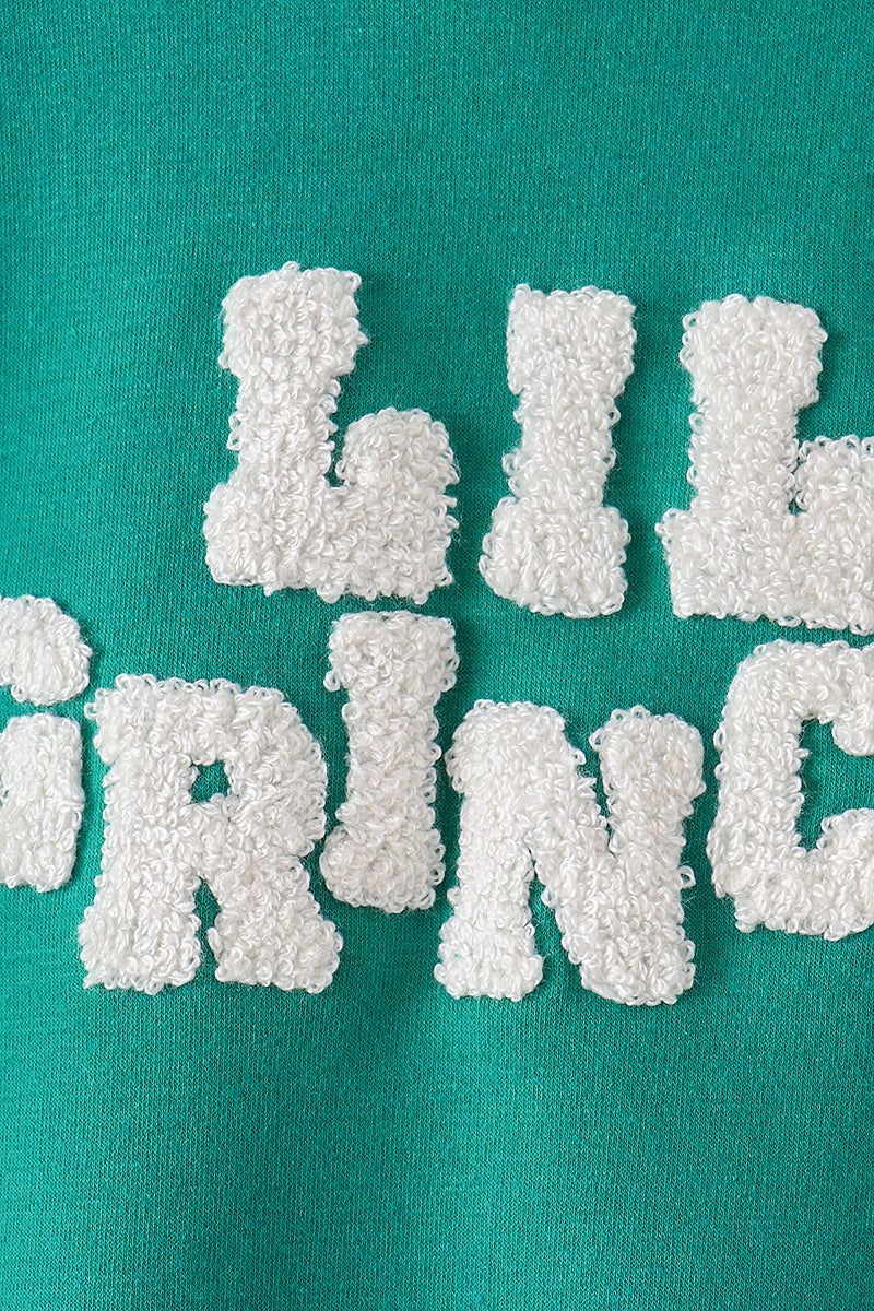 Green Grinch French Knot Mom&me Top - Aaria Tees Aaria Tees